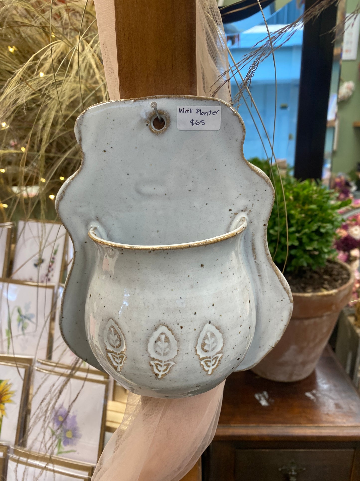 White Planter