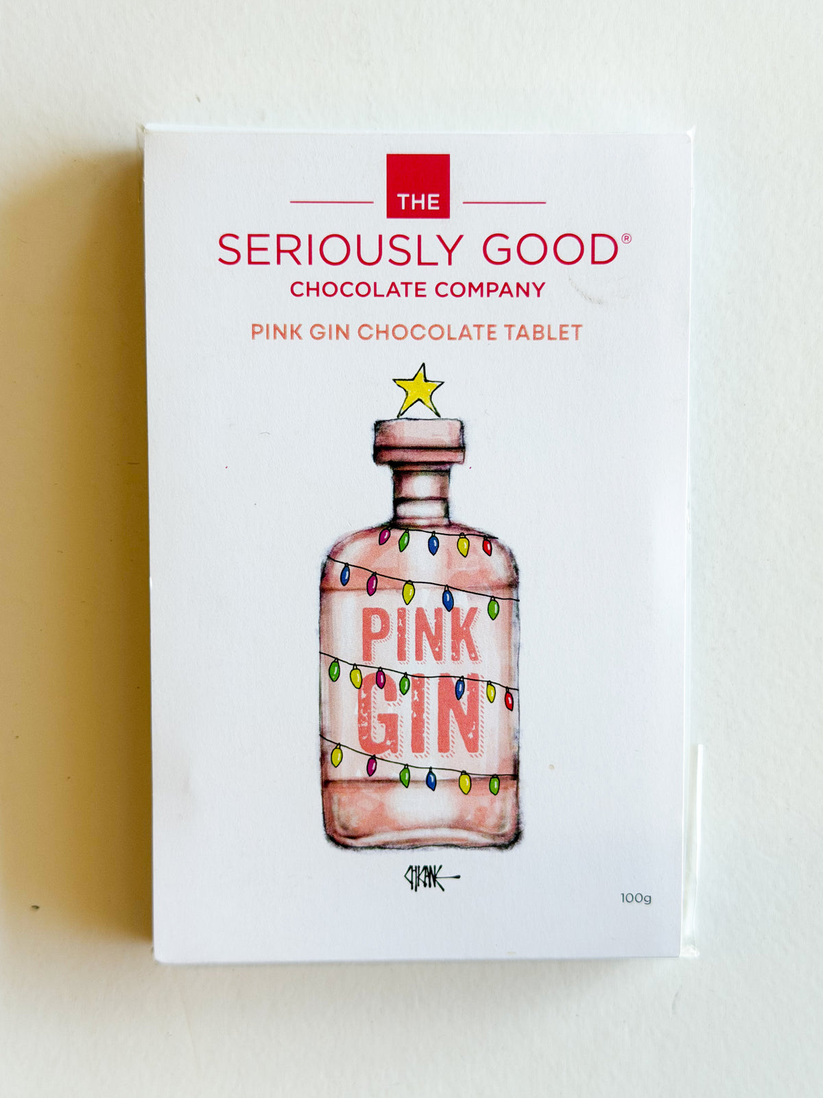 The Seriously Good Chocolate Company - Pink Gin Chocolate