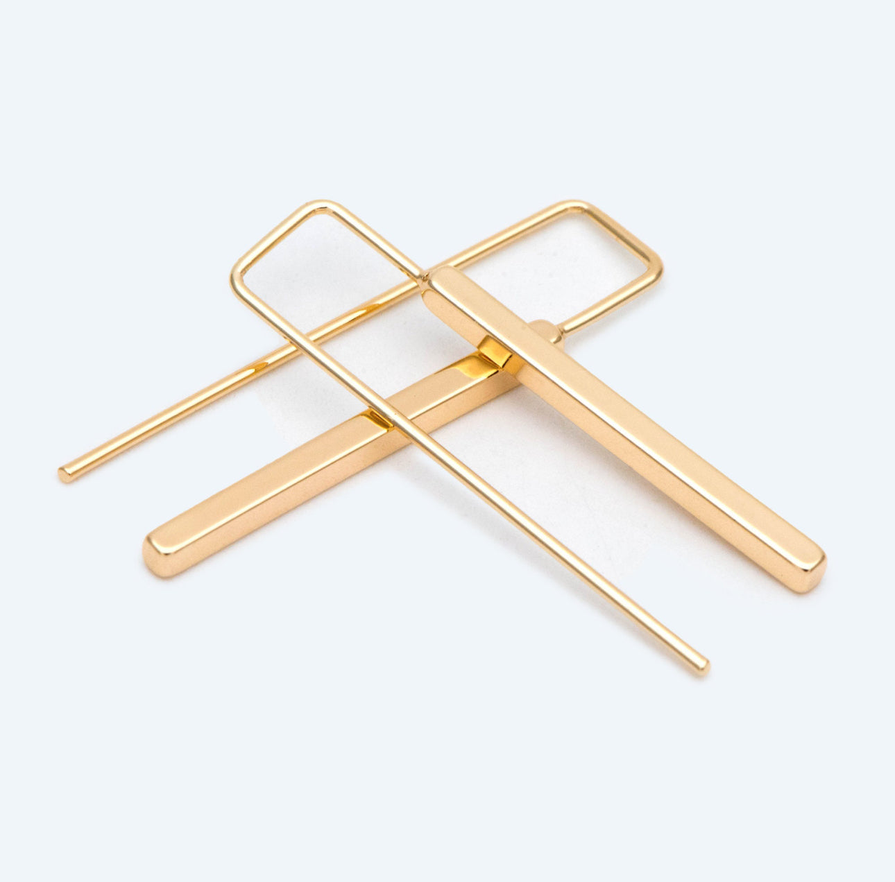 Cassie - Gold / Silver Earrings