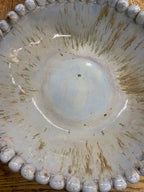 Large Serving Beaded Bowl