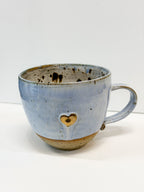 12ct Gold Lustre Heart Cup
