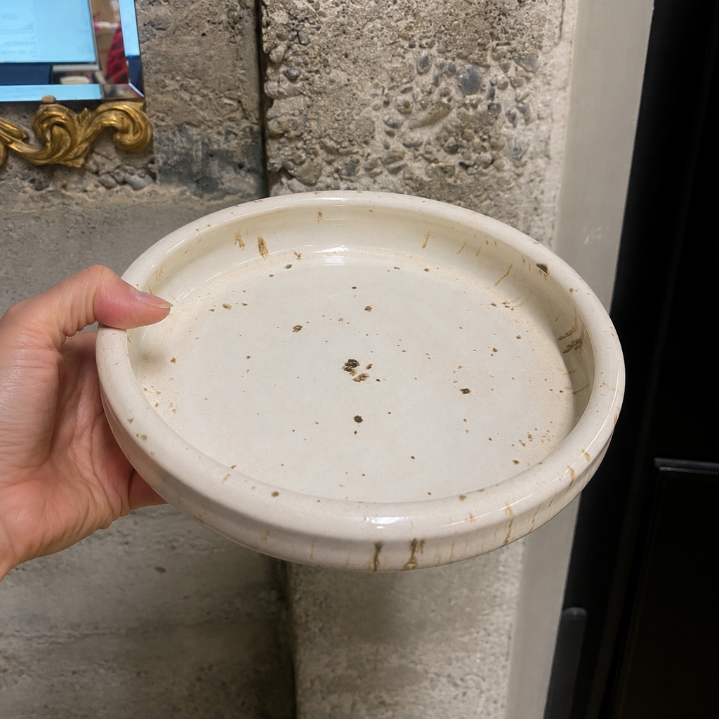 Handmade Pasta Bowl – Birch Speckle
