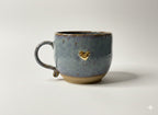 12ct Gold Heart Cup