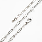 Nel Bracelet - Gold / Silver Fine Paperclip Chain Bracelet