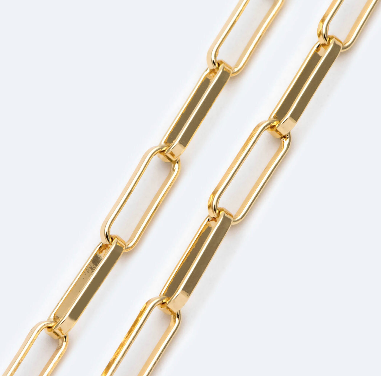 Kara Bracelet - Chunky Gold / Silver Paperclip Chain Bracelet