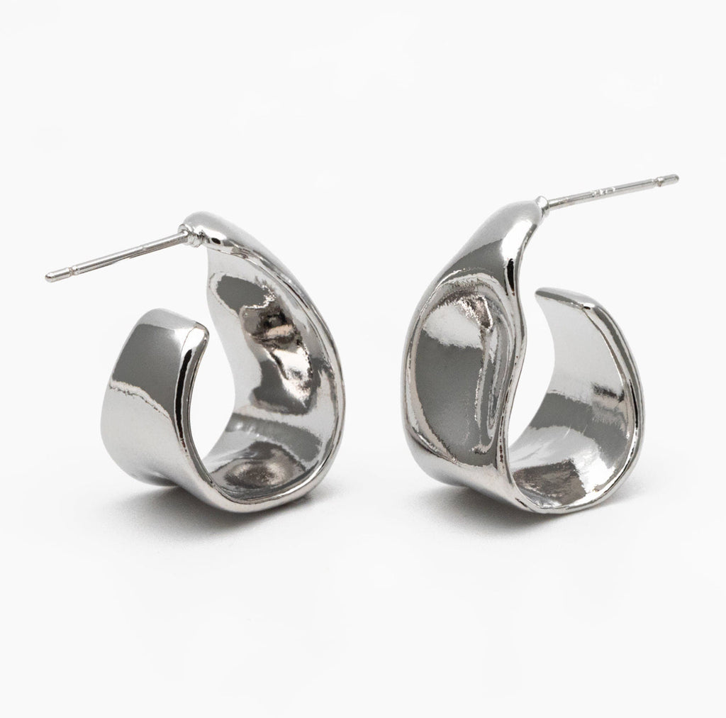 Mary Earring - Gold / Silver Organic Drop Earrings