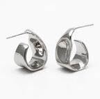 Mary Earring - Gold / Silver Organic Drop Earrings
