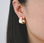 Mary Earring - Gold / Silver Organic Drop Earrings