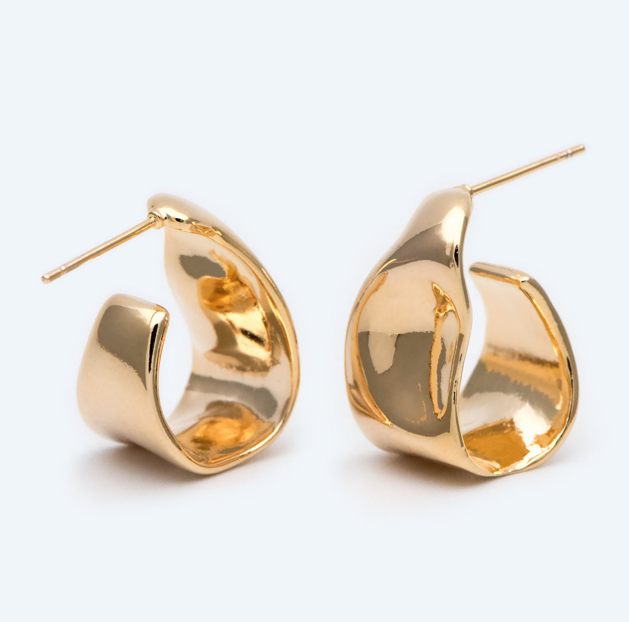 Mary Earring - Gold / Silver Organic Drop Earrings