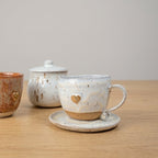 Gold Lustre Cup & Saucer Set