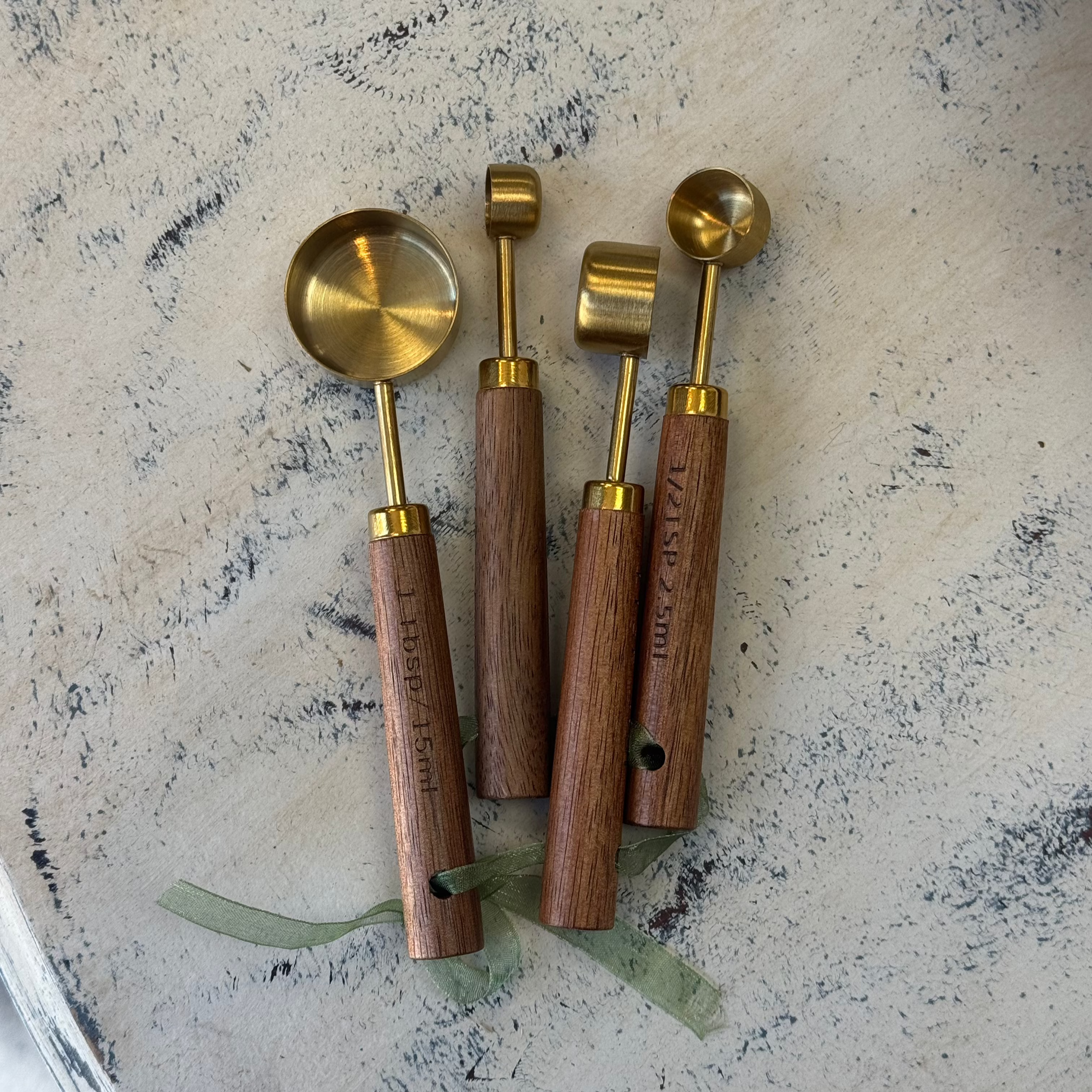 Wooden Measuring Spoons