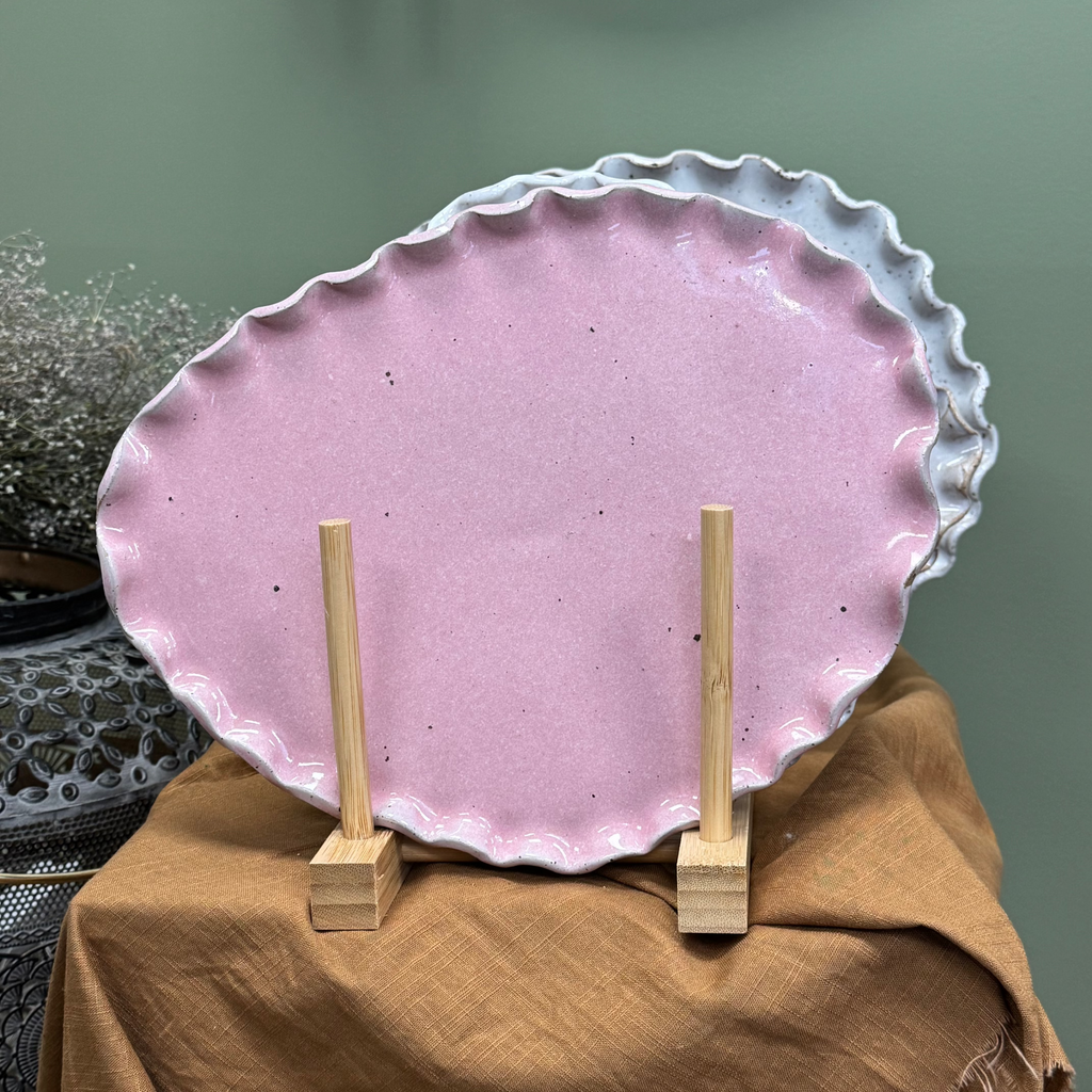 Ceramic Frill Platters
