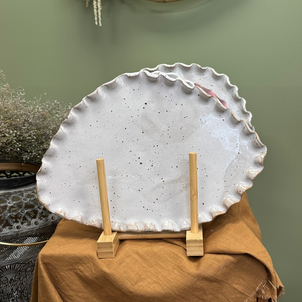 Ceramic Frill Platters