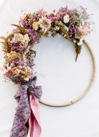 Large rattan wreath