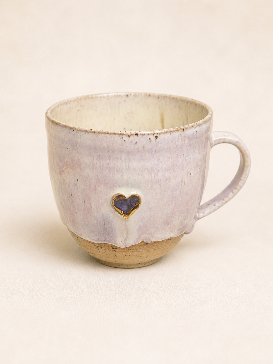 12ct Gold Heart Cup