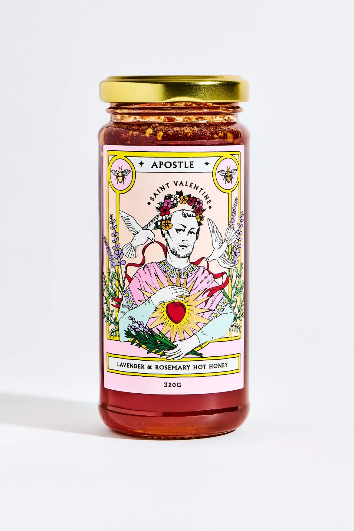 Apostle Lavender and Rosemary Hot Honey