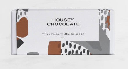 House of Chocolate - 3 Piece Truffle Box