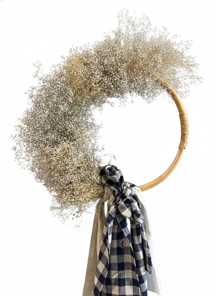 Xtra Large 75cm Gyp Wreath