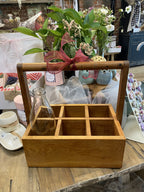 Recycled Timber Wooden Bottle Holder