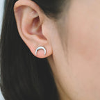 Elara Stud - Gold / Silver Earrings