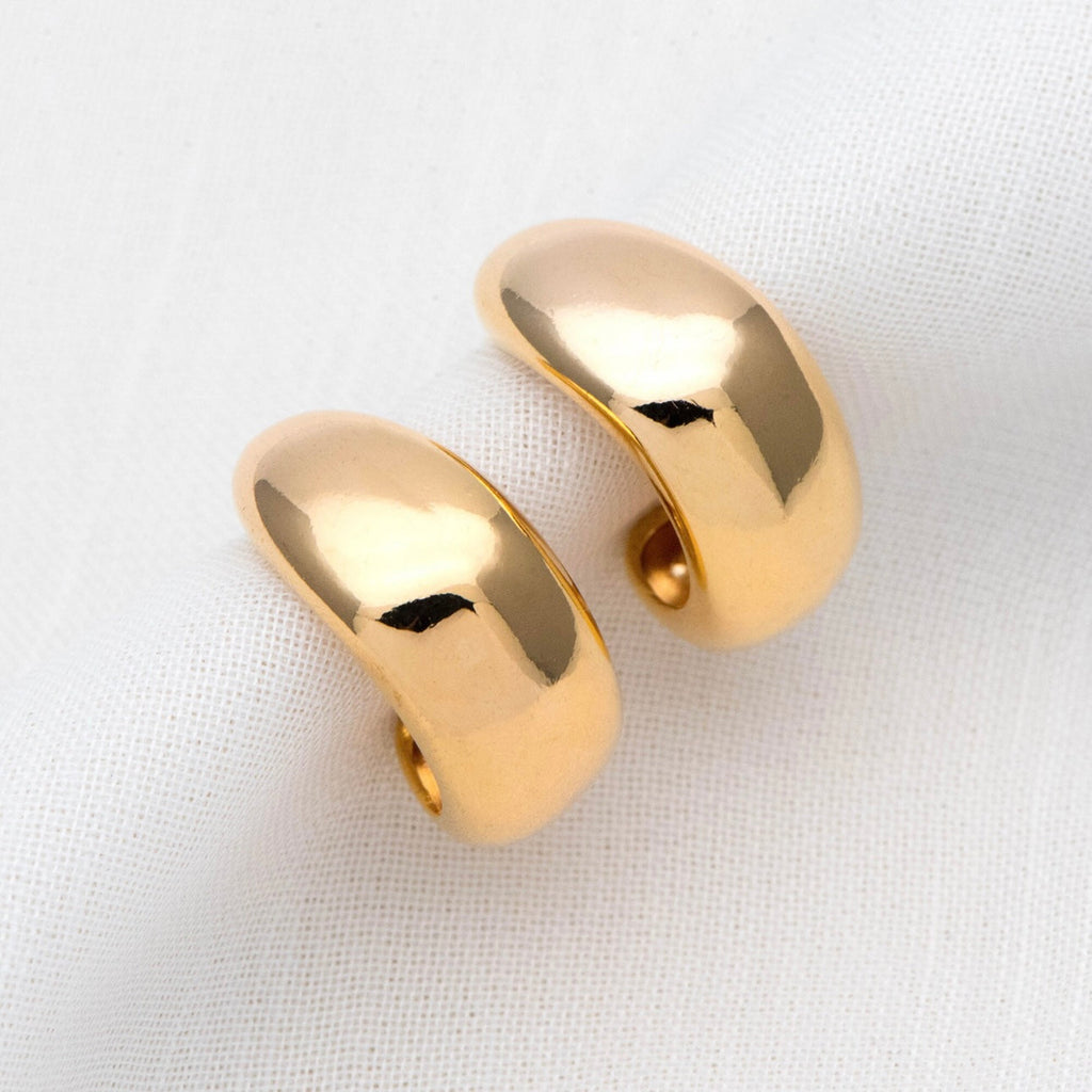 Sofia Earring - Gold / Silver Organic Drop Earrings
