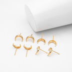 Elara Stud - Gold / Silver Earrings