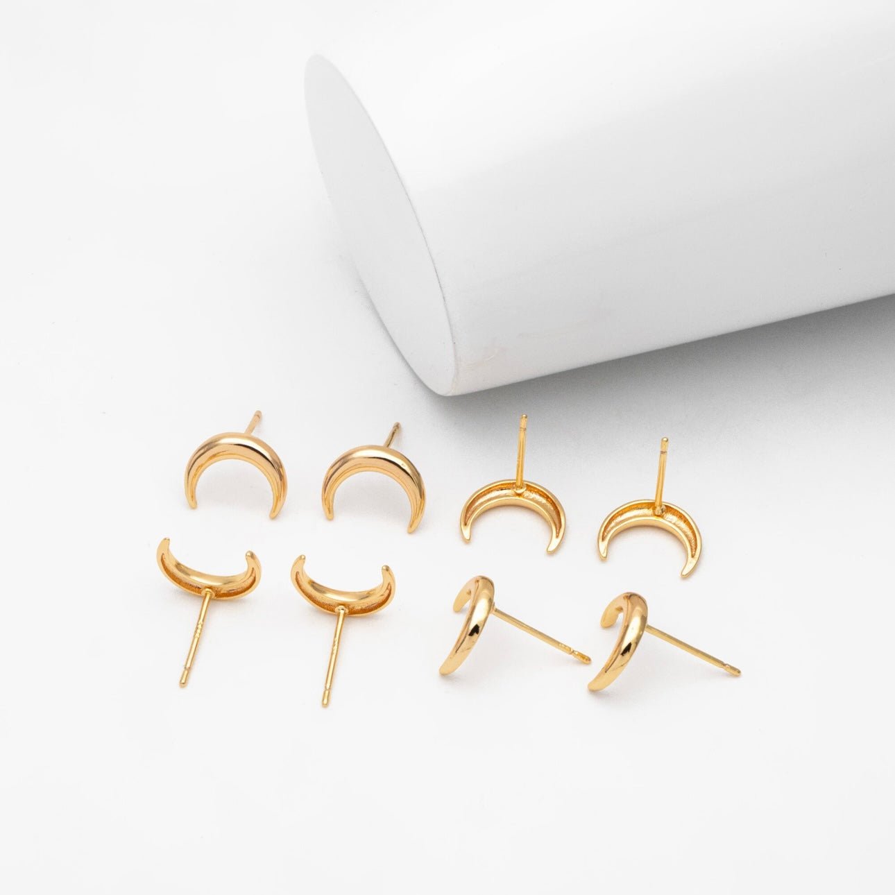 Elara Stud - Gold / Silver Earrings