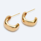 Sofia Earring - Gold / Silver Organic Drop Earrings