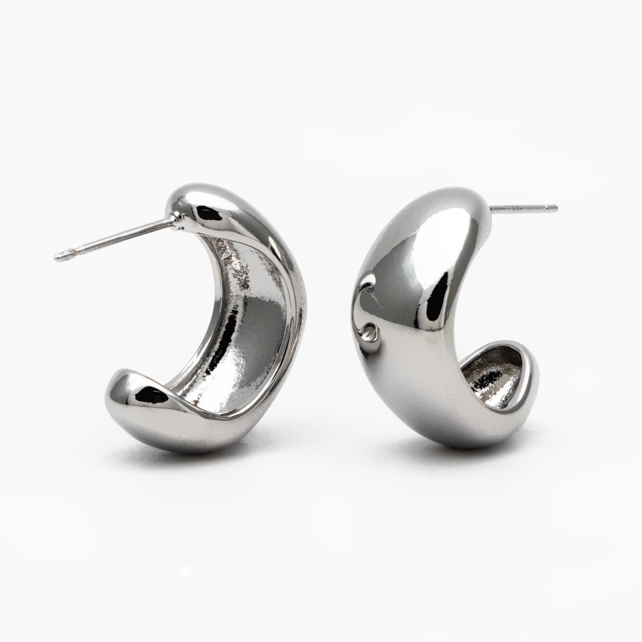 Sofia Earring - Gold / Silver Organic Drop Earrings