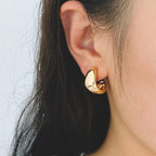 Sofia Earring - Gold / Silver Organic Drop Earrings