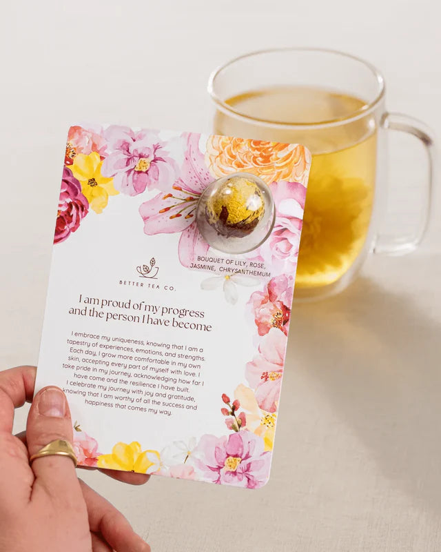 Better Tea Co Affirmation Single Card